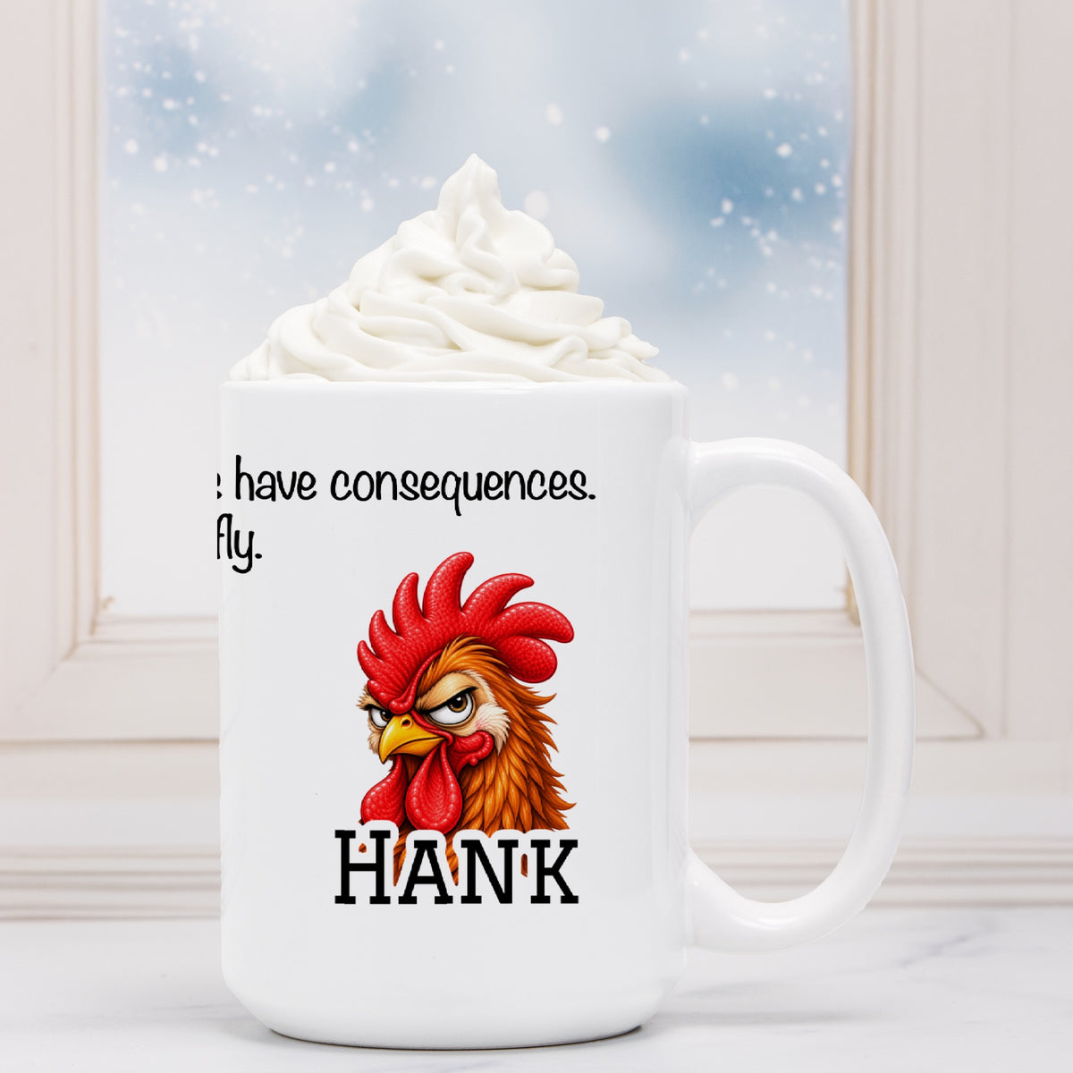 Around This Coup - Hank 15 oz. Mug