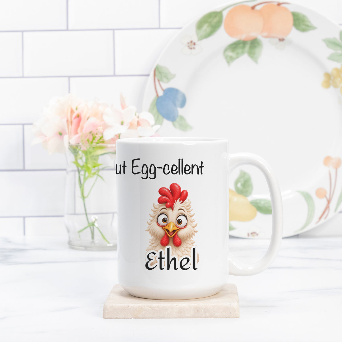 Slightly Scrambled - But Egg-cellent 15 oz. Mug