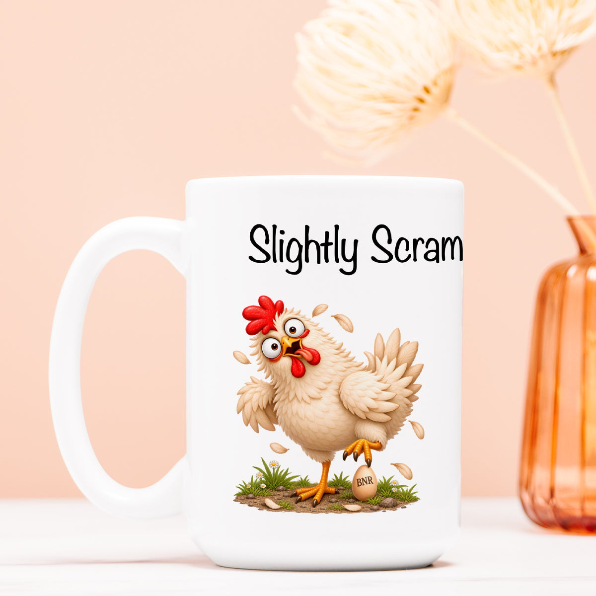 Slightly Scrambled - But Egg-cellent 15 oz. Mug